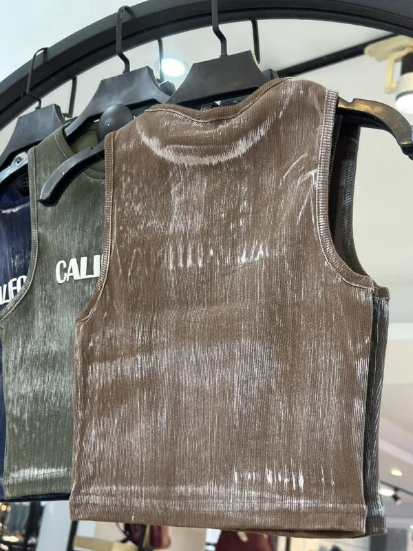 کراپ تاپ کبریتی چاپی کالیفرنیا (35338) - Image 2