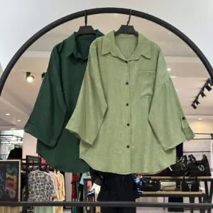 شومیز کرسپو استین بندک (35419)
