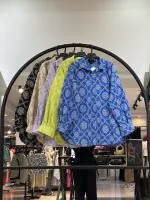 شومیز ژاکارد هندی برجسته مزونی با هفتاد درصد اف (35567)