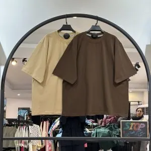 تیشرت باکسی استین سه ربع شمسا (35556)