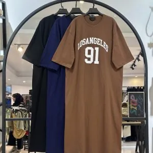 پیراهن تیشرتی سوپر پنبه درجه یک چهار فصل (35705)