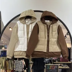 کاپشن وارداتی ترکیبی فول کیفیت اوا (35704)