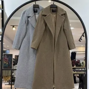 پالتو بلند فوتر کوبیده عالیس  (35729)