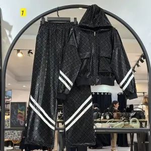 ست چرم تو کرکی دو خط پایین گت دار (35922)