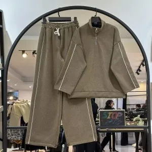 ست فوتر یقه ایستاده زیپی هانا (35997)