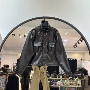 کت چرم تو کرکی دو جیب گیلدا (35996)