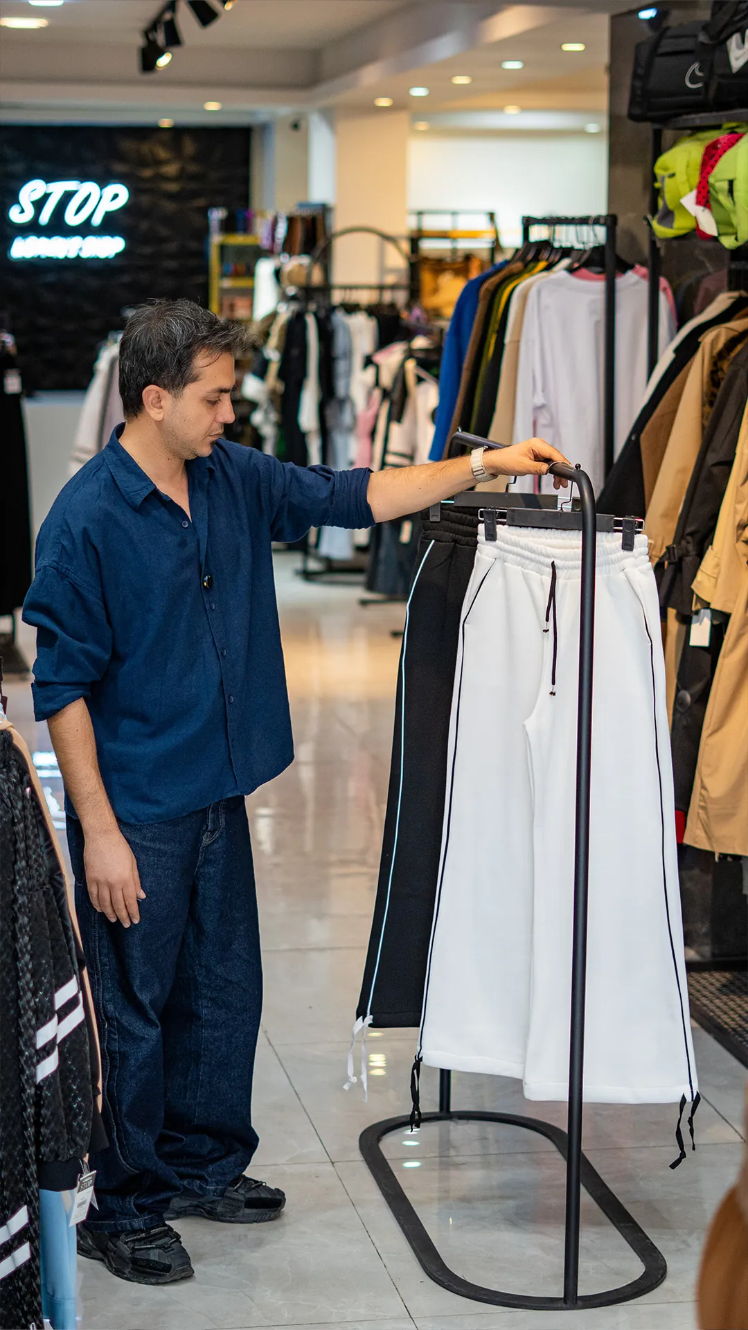 IMG_4483 شلوار بگ دورس توکرک مغزی دوزی پایین گت(35893) - Image 1