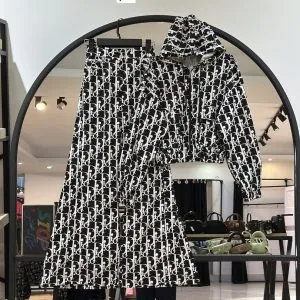 ست مخمل بامبر جلو زیپ و بوتکات (35921)