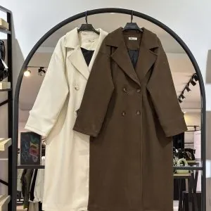 پالتو فوتر پشت مثلثی استر دار مایا (36070)