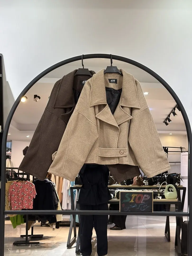 ترنچ کت تک بندی فوتر استر دار (36047) - Image 1