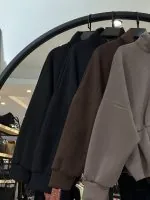 ست کت شلوار اویشو چین دار خانومی (36064) - Image 2