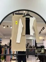 ست کراپ دامن کبریتی کثیف دوزی (36086) - Image 4