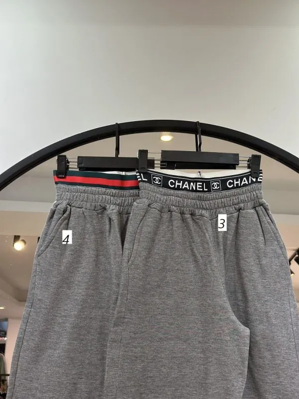 شلوار بگ دورس تو کرکی کمر کش (36055) - Image 2