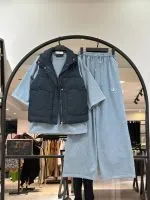 ست تیشرت شلوار استین سه ربع سنگشور اور سایز درجه یک(36097)