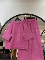 ست تیشرت شلوار استین سه ربع سنگشور اور سایز درجه یک(36097) - Image 2