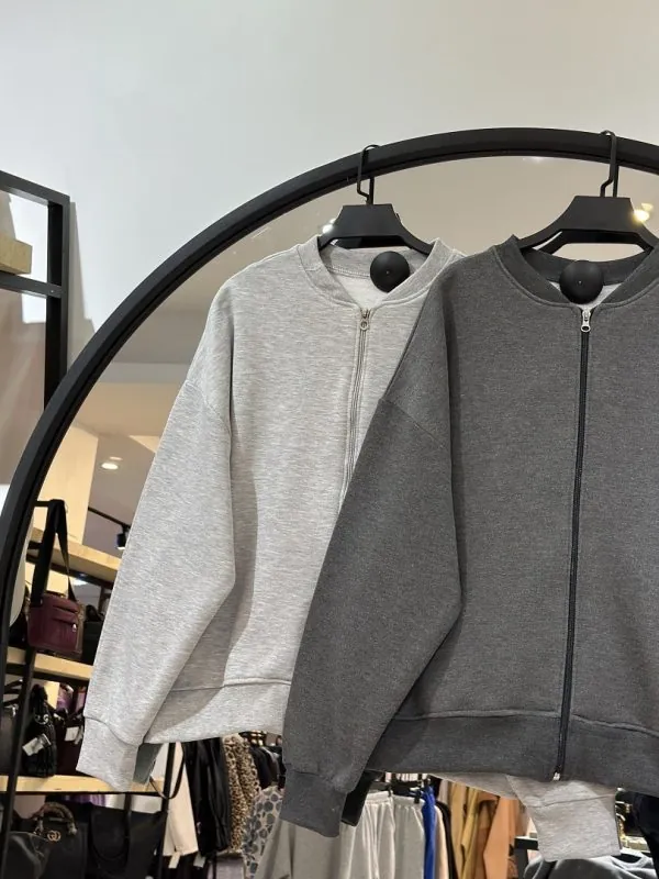 ست سویشرت شلوار دورس سه نخ نرم و لطیف تو کرکی ادلیا (36099) - Image 2